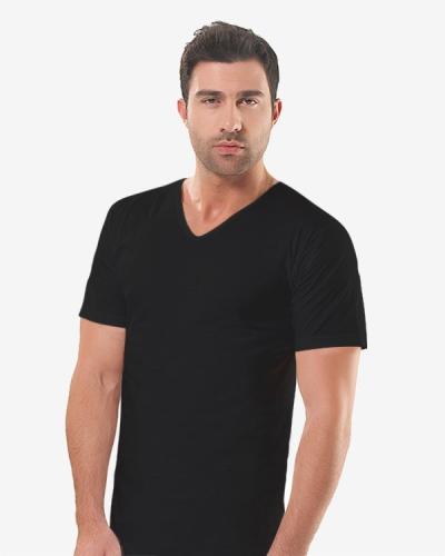 Erkek  Süprem V Yaka Fanila Renkli 1008-A