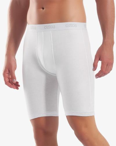 Erkek Lycralı Uzun Boxer Renkli 1736-A