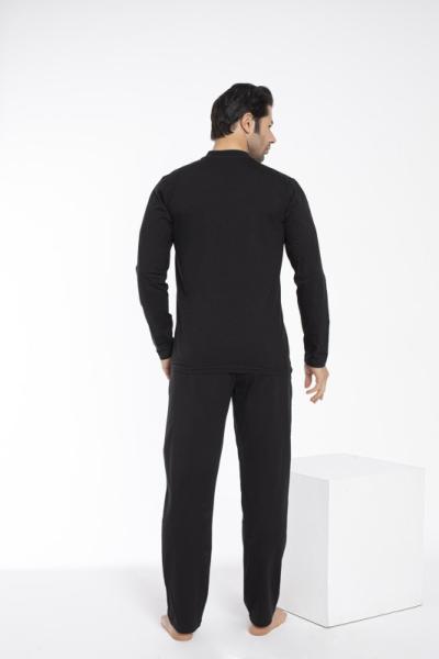 Erkek Patlı Uzunkol Süprem Pijama 12073-A