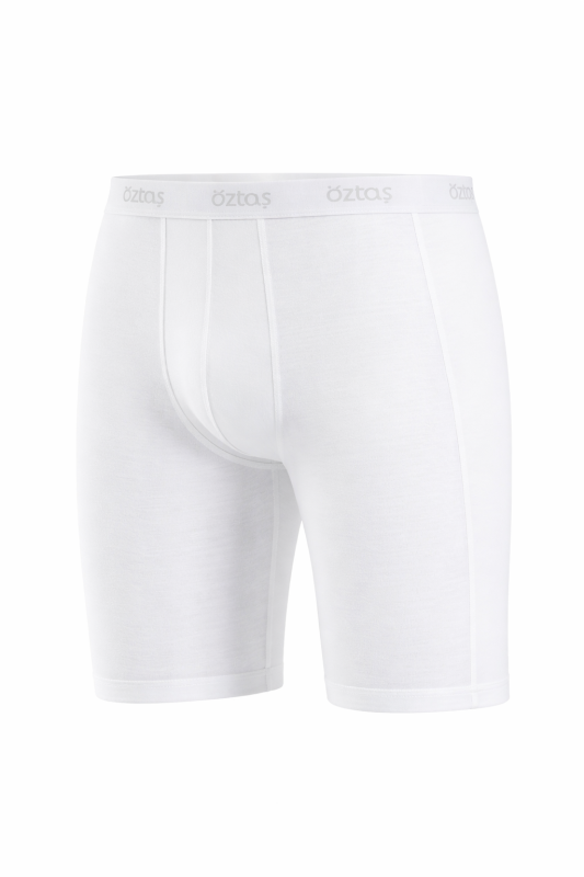 Erkek Lycralı Uzun Boxer Renkli 1736-A