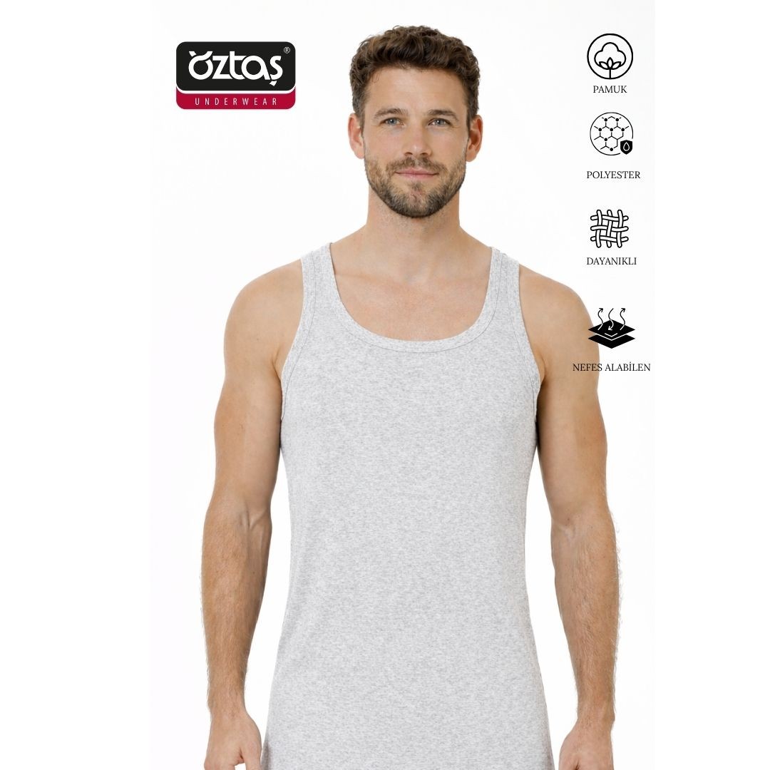 Erkek Ribana Atlet Melanj 1025-A