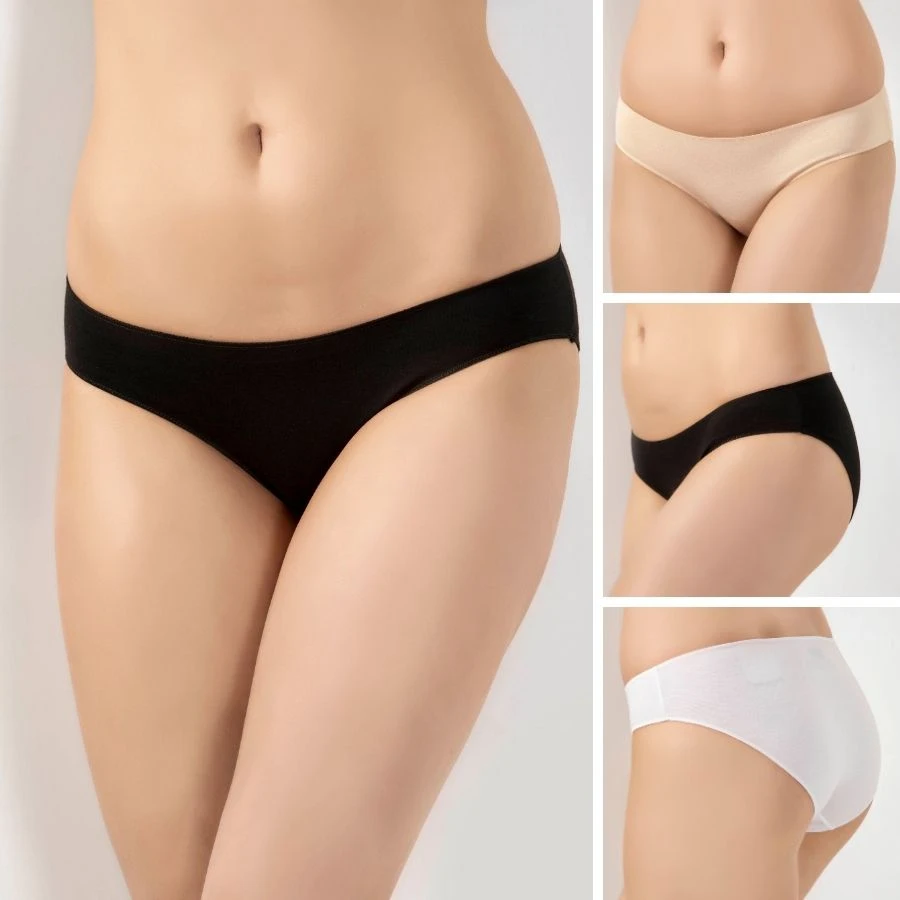 Kadın İzyapmaz Bikini 4'Lü Paket 2756-H