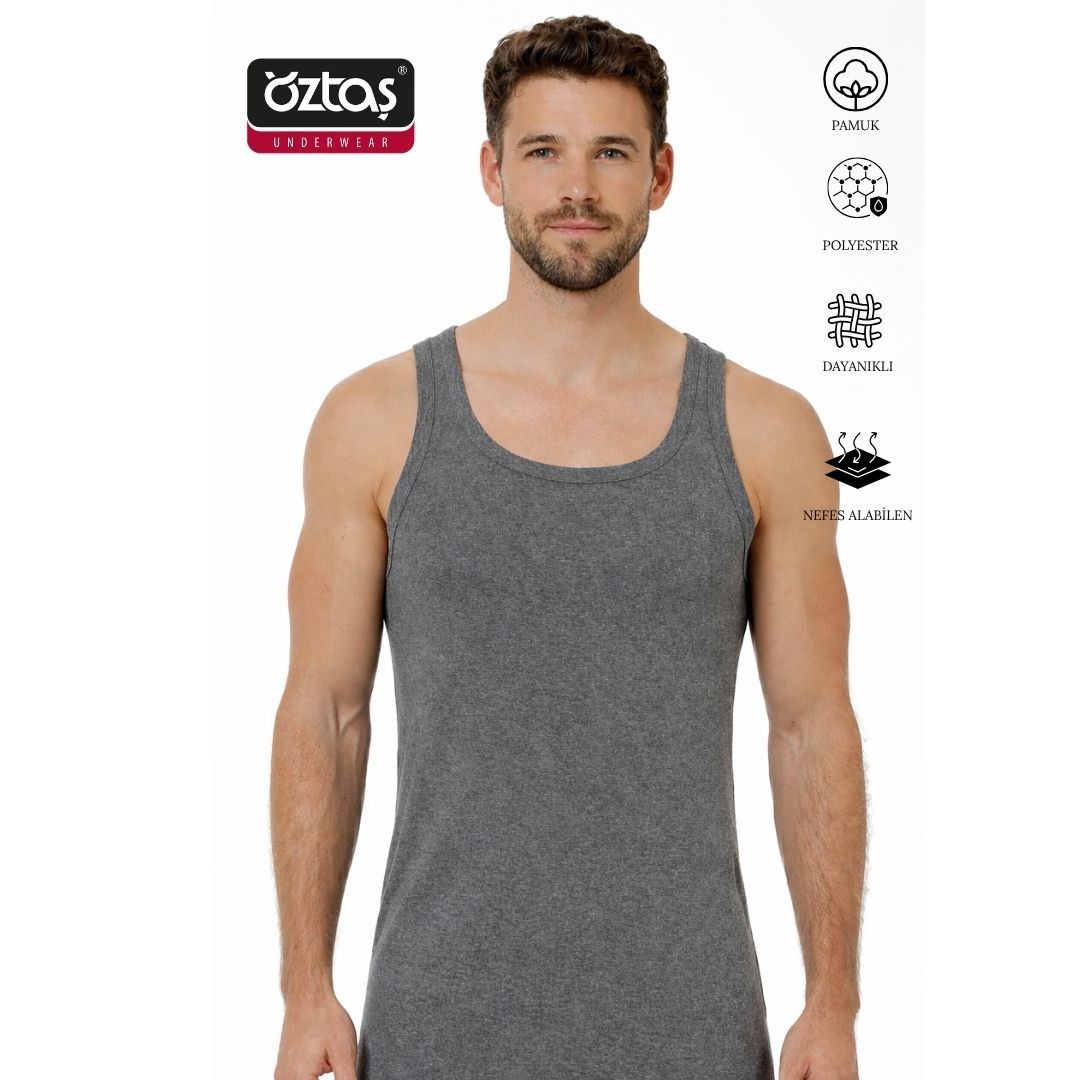 Erkek Ribana Atlet Melanj 1025-A