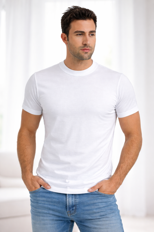 Erkek Sıfır Yaka Süprem Atlet 1003-A