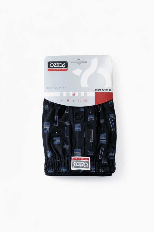 Erkek Havlu Bel Penye Boxer Asorti 11001-A