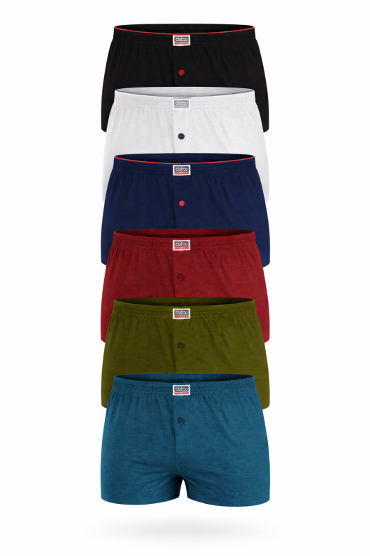 Erkek Havlu Bel Penye Boxer Renkli 1129-A