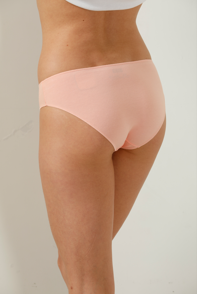 Kadın İzyapmaz Renkli Bikini 4'Lü Paket 2734-H