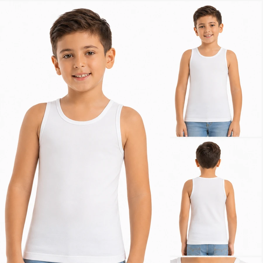 Erkek Çocuk Ribana Atlet 3010-A