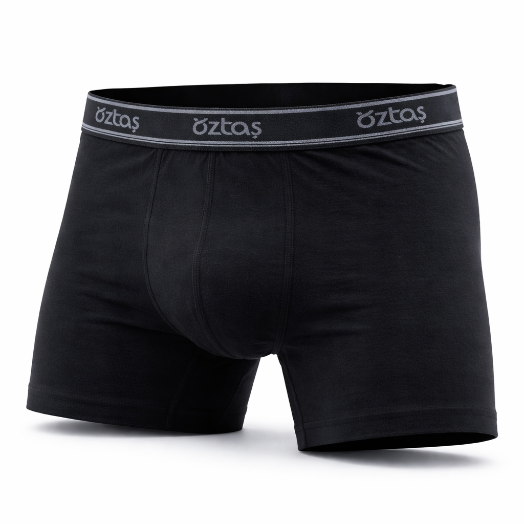 Erkek Lycralı Boxer Renkli 1717-A