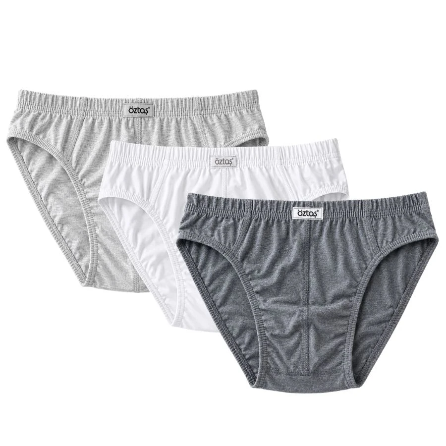 Erkek Tanga Slip Melanj Üçlü 1120-F